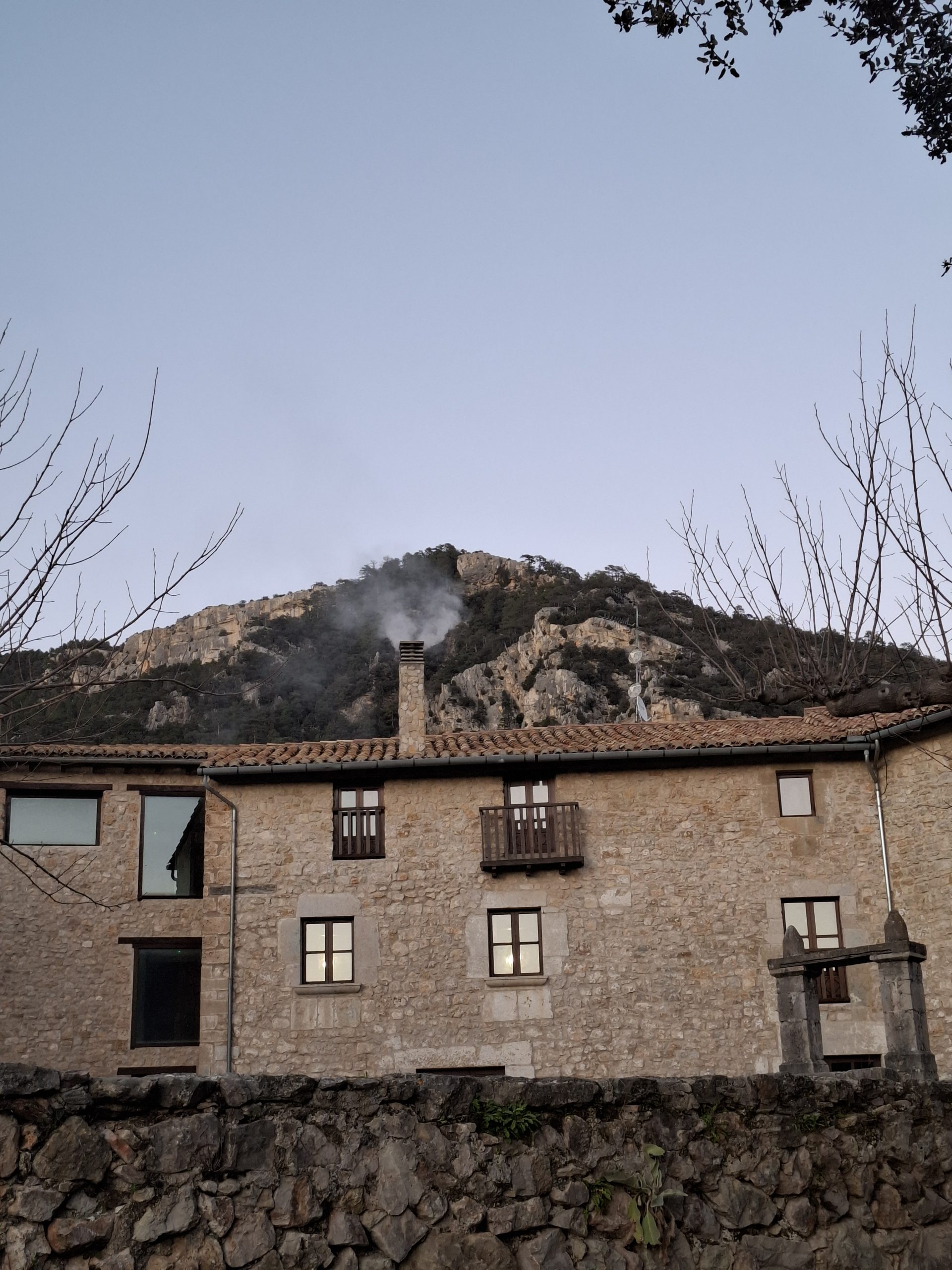 chimenea externa